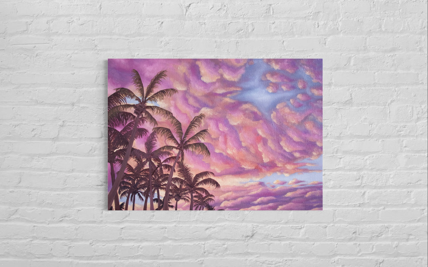 “Palm silhouette” Art Print A4