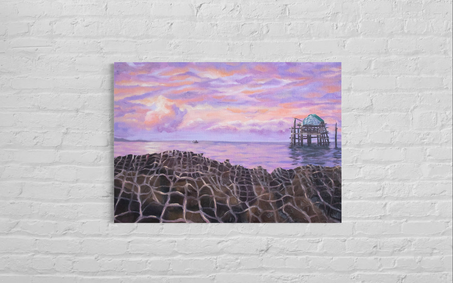 “Sea defence” Art print A4