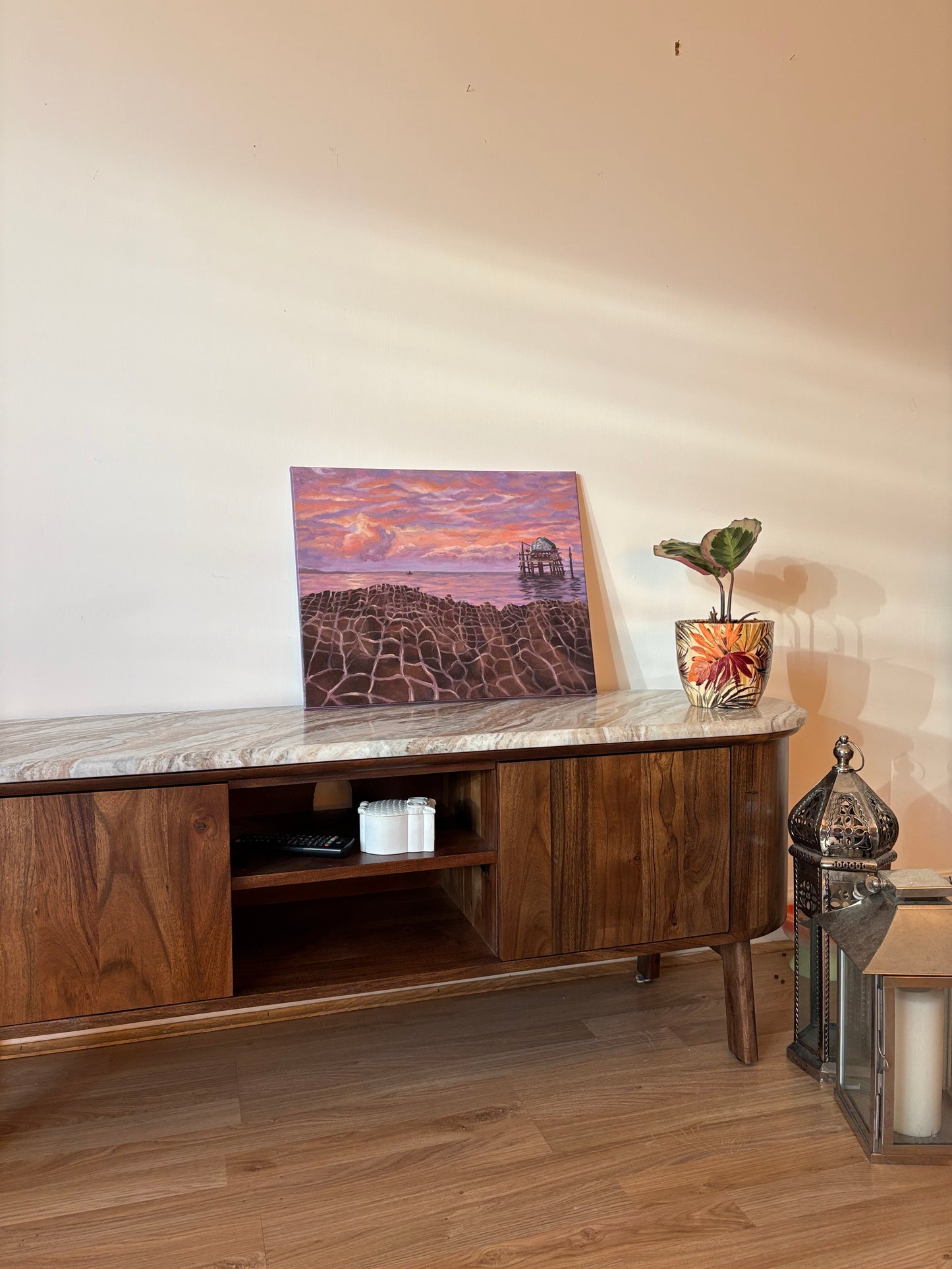 “Sea defence” original 20x16” oil