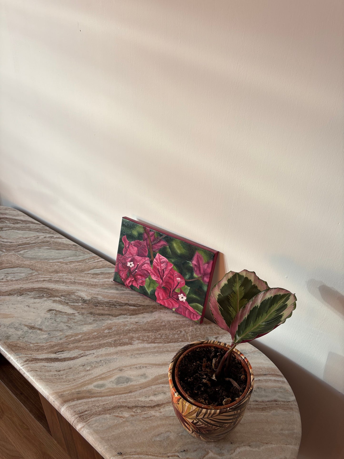 “Paper Flower” original 12x8” oil